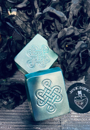 Celtic love knot soap block