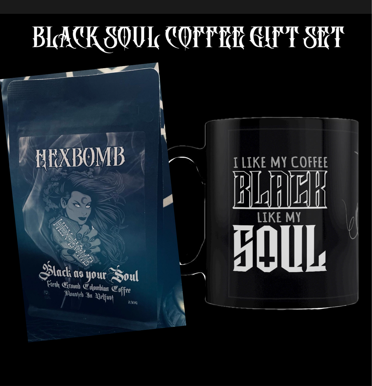 black soul Coffee gift sets