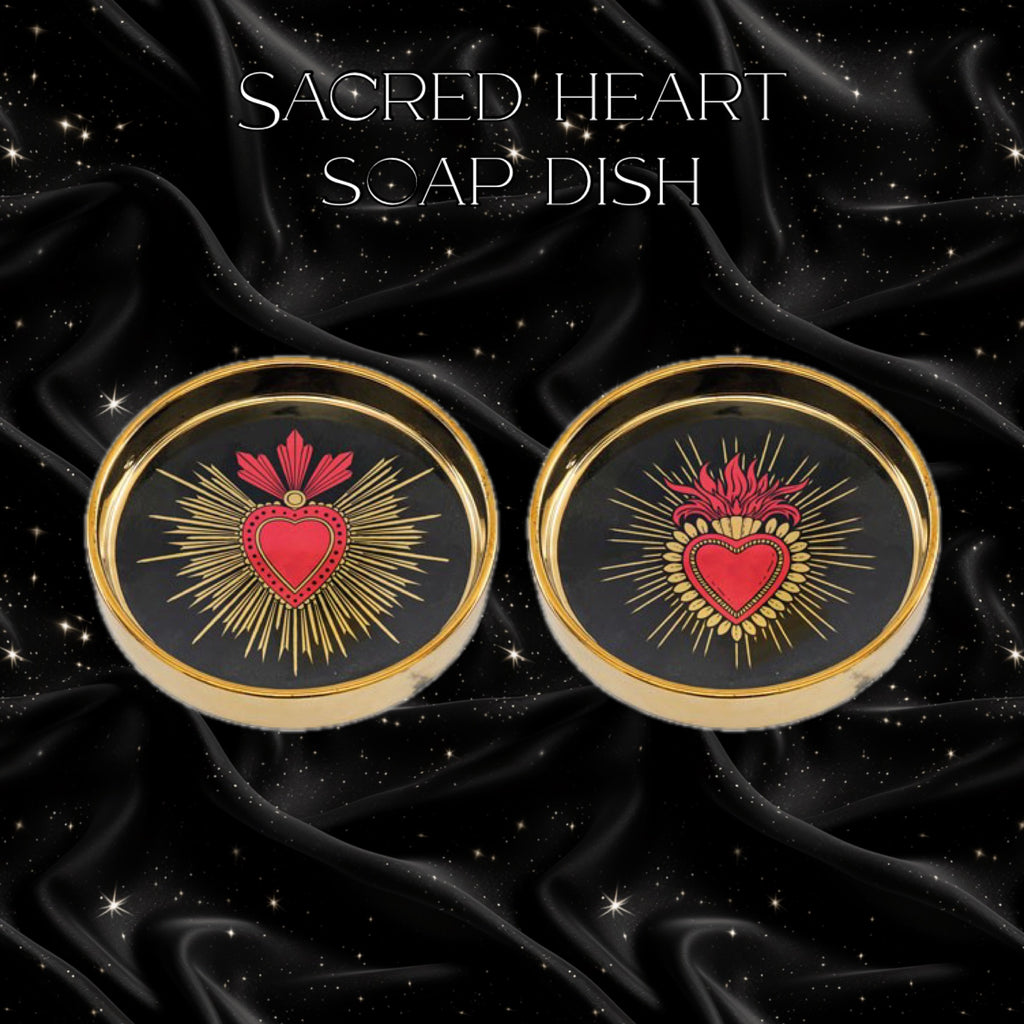 Sacred Heart soap dish