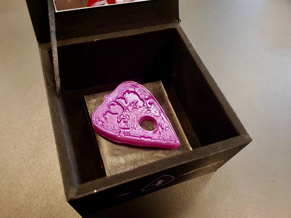 Custom Ouija Planchette Soap Block