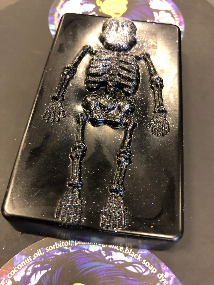 Spooky Scary Skeleton Macabre Soap