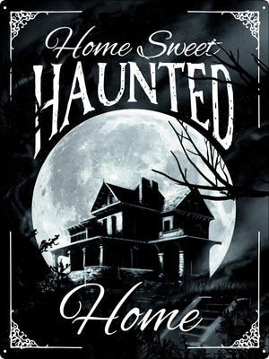 Home Sweet Haunted Home Blechschild Xlarge